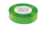 Wstążka satynowa 25mmx32m zielona 3 Brewis